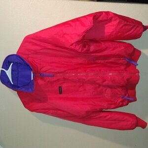 Vintage Neon Reversible Mens Columbia Coat L
